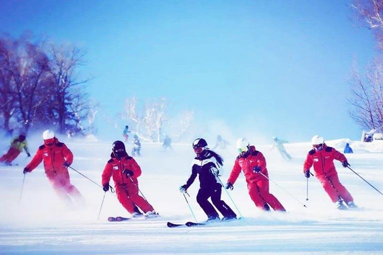 Yabuli Ski Resort in Winter