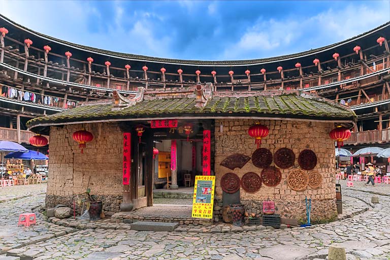 Yuchang Tower in Nanjing Tulou