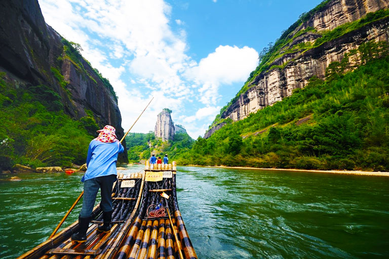 Wuyishan Jiuqu Stream Rafting