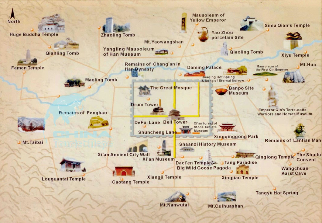 List of the Most Popular Xian Things to Do and Xian Attractions