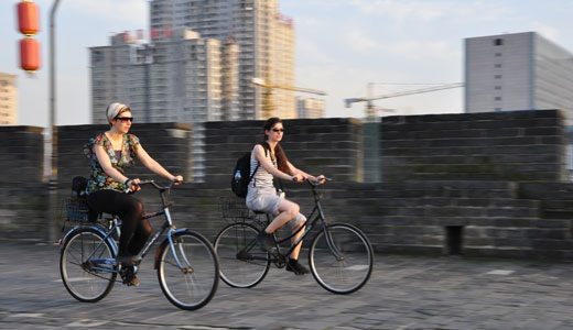 Cycling on the Ancient City Wall