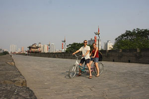 Cycling on the Ancient City Wall