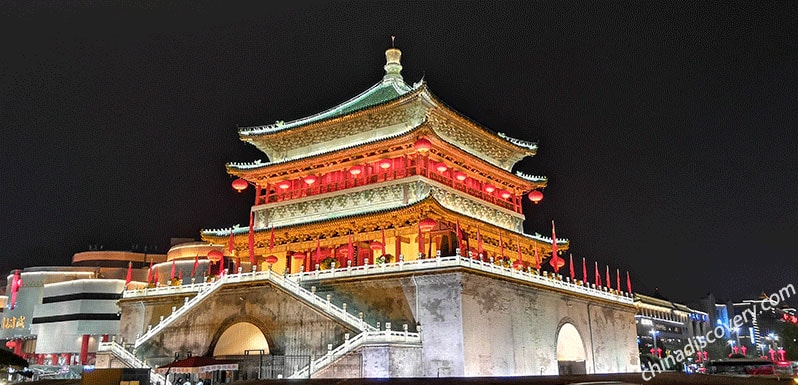 Xian Drum Tower and Bell Tower