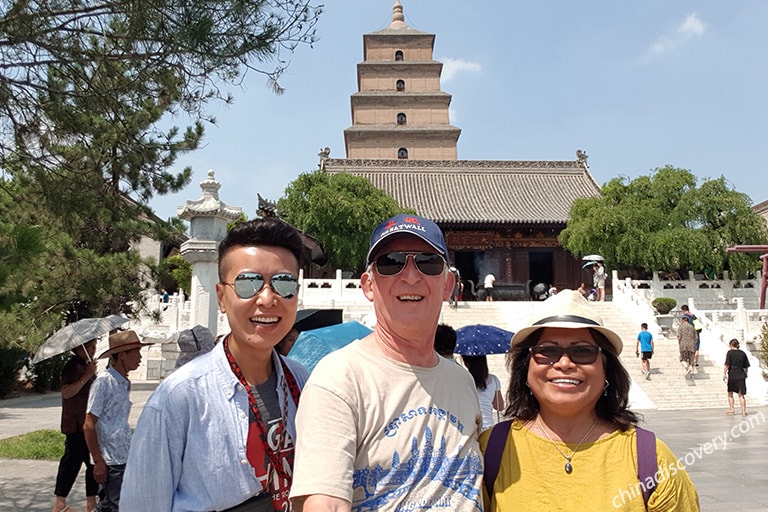 Wilfred from Nederlandse visited Big Wild Goose Pagoda in 2018