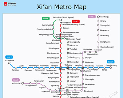 Xian Map