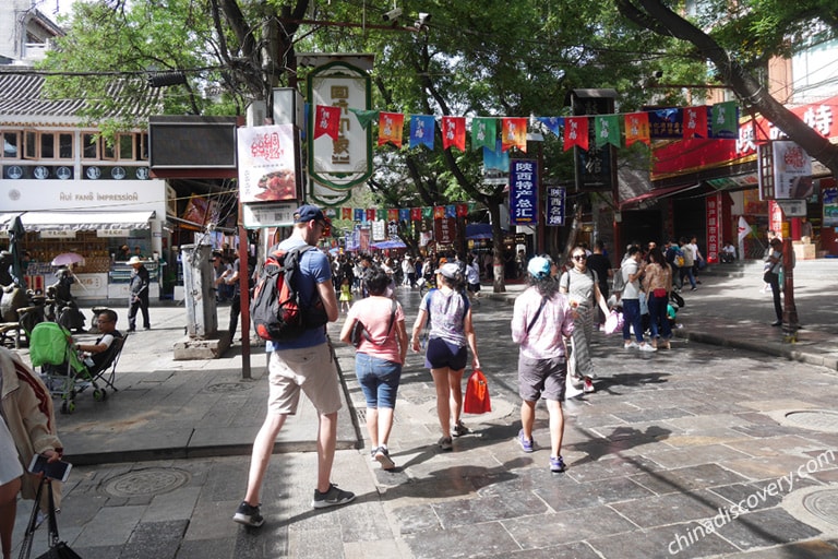 Muslim Quarter (snack street) in Xian