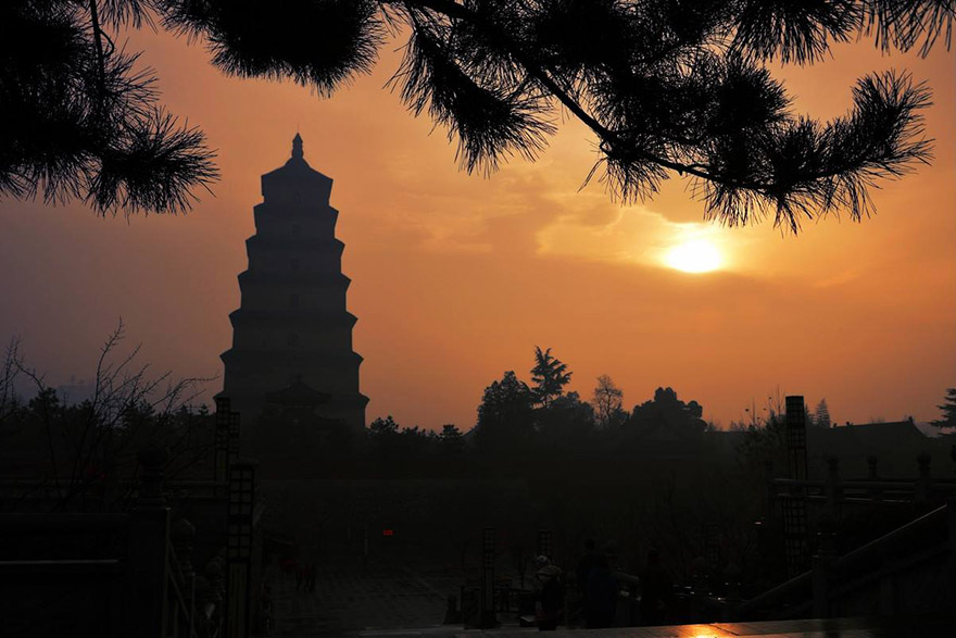 Giant Wild Goose Pagoda