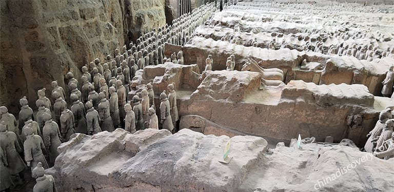 Terracotta Warriors in the Pit Terracotta Warriors Facts