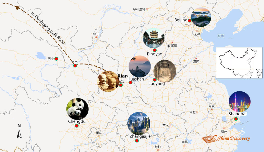 Terracotta Warriors Maps