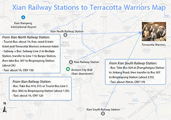 Terracotta Warriors Maps