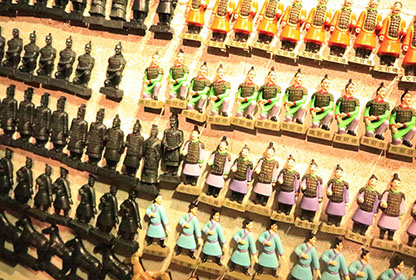 Interesting Terracotta Warriors Cartoon Souvenirs Terracotta Warriors for Sale