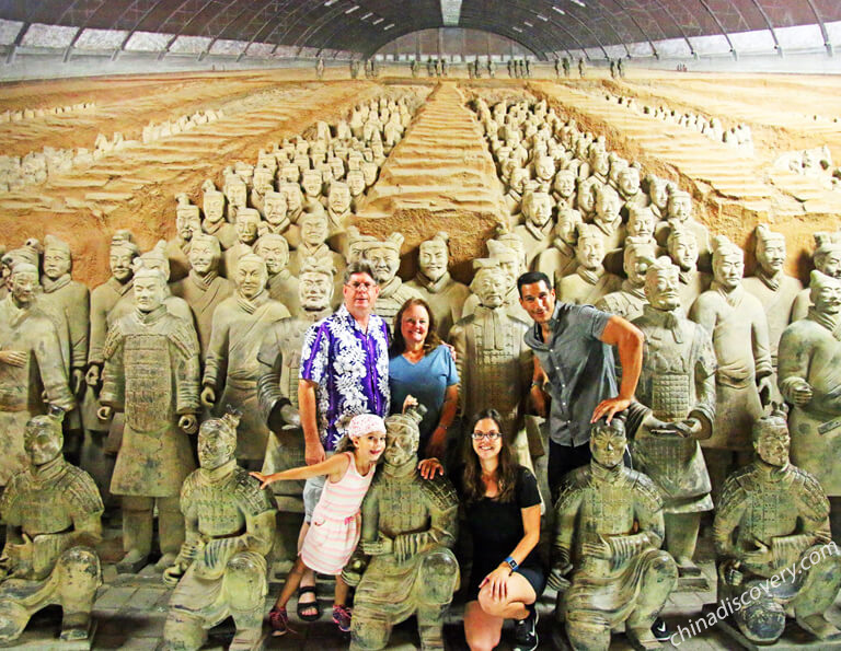 Our guests get viewed by the countless Terracotta Warriors