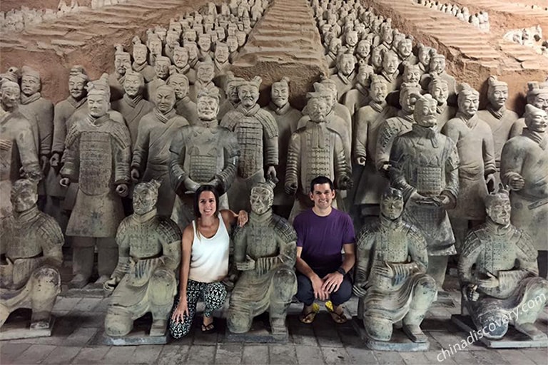 Our customers visited Terracotta Warriors in Xian