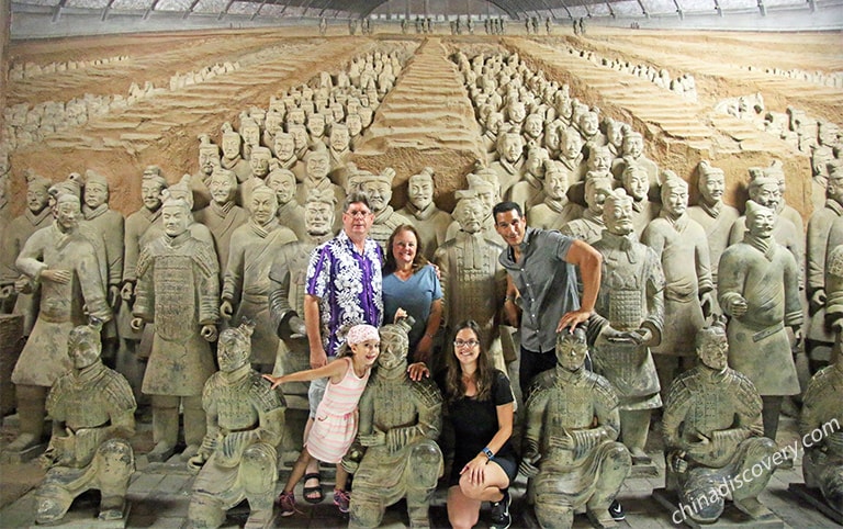 Family Terracotta Horses Warriors