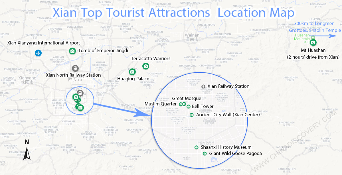 Top Xian Tourist Attractions