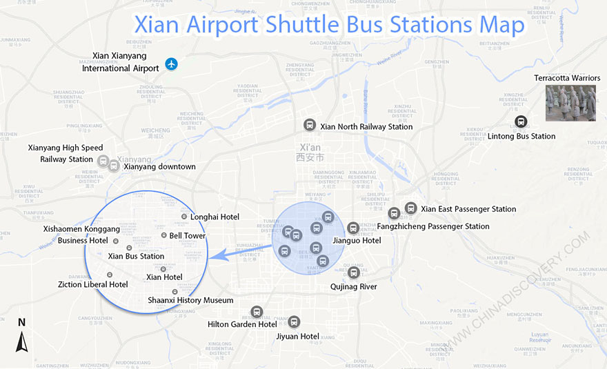 Xian Airport Shuttle Bus