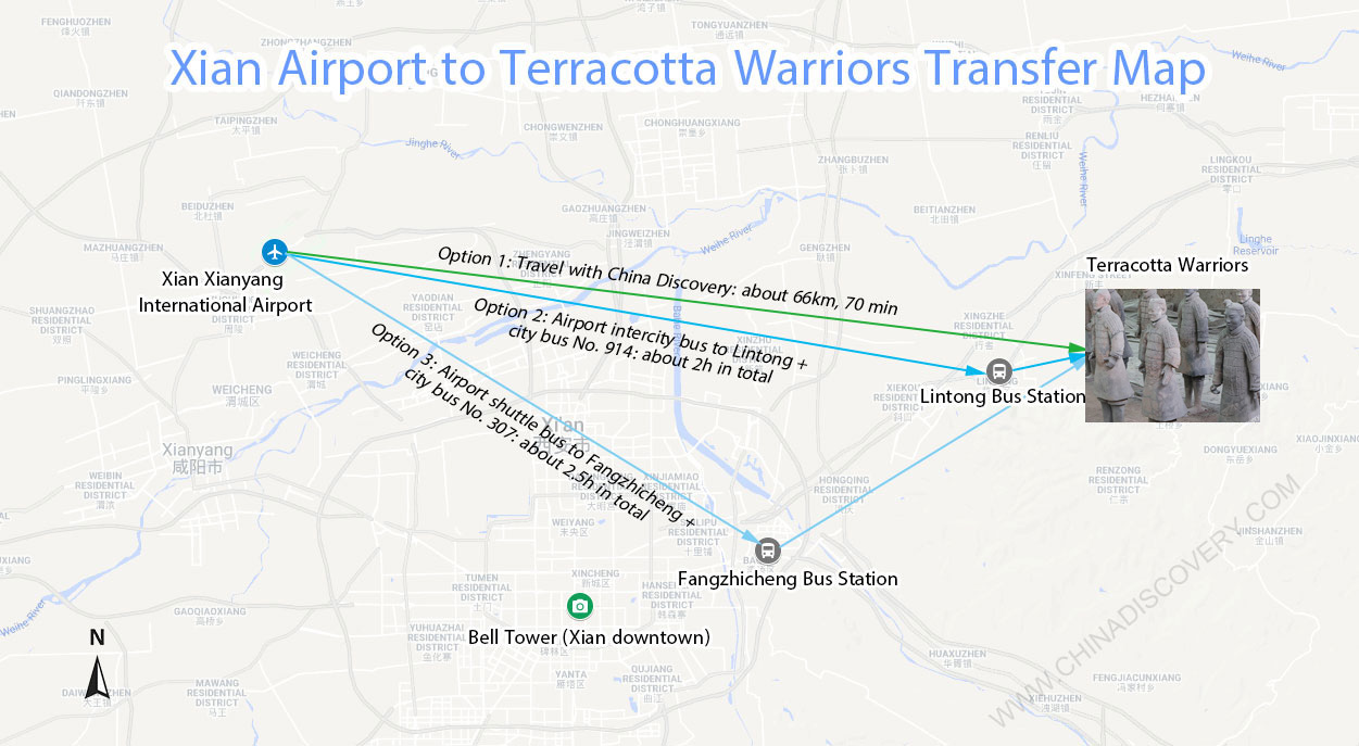 Xian Airport to Terracotta Warriors