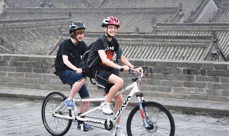 Biking on the Ancient City Wall