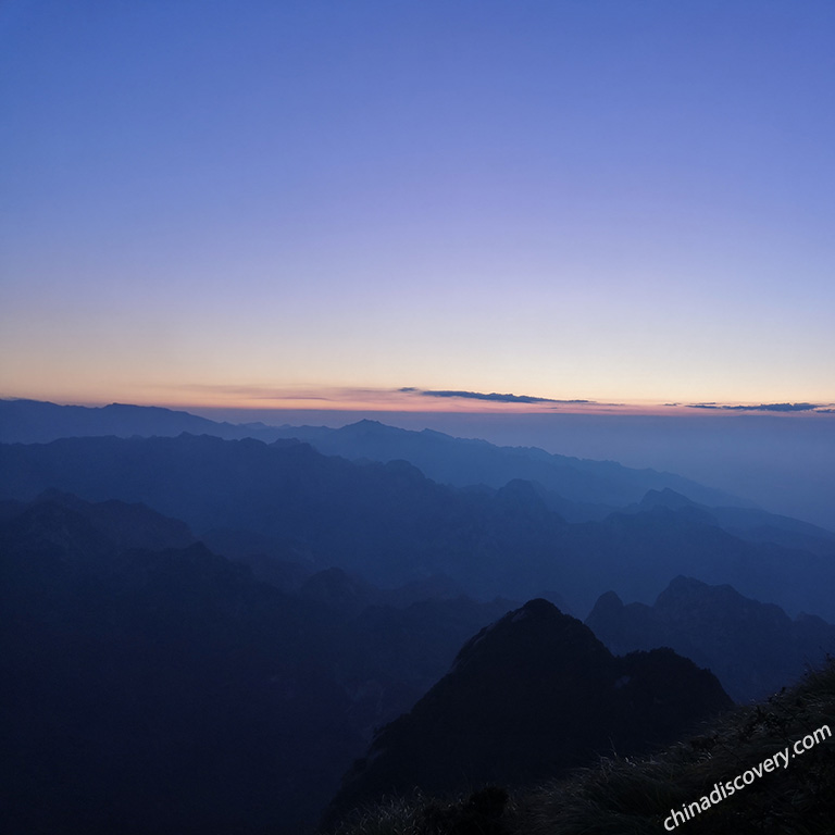 Huashan Mountain in Autumn