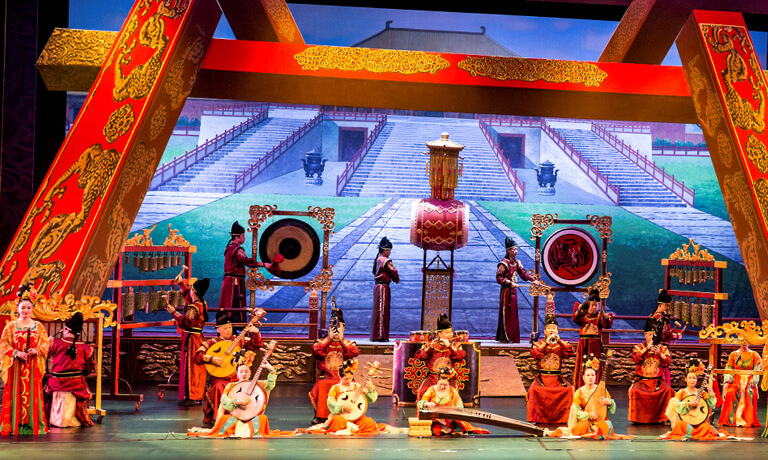 Tang Dynasty Styled Instrumental Performance Xian Nightlife