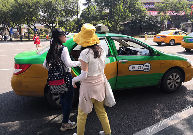 Xian Taxi Xian North Railway Station to Downtown