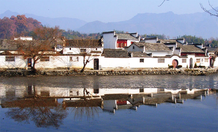 Hongcun Ancient Village Map