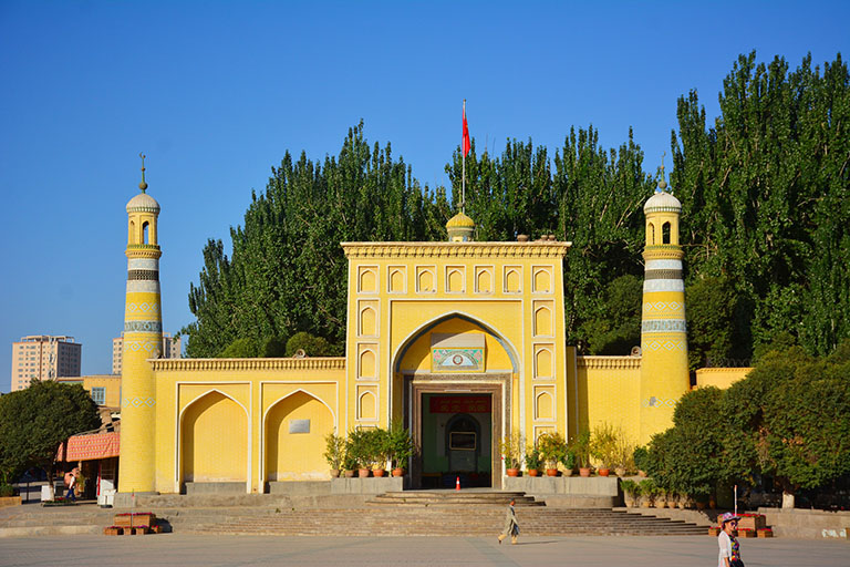 Id Kah Mosque in Kashgar Old Town Id Kah Mosque