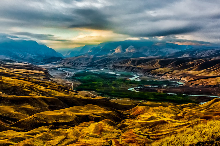 Panlong Valley Karajun Grassland