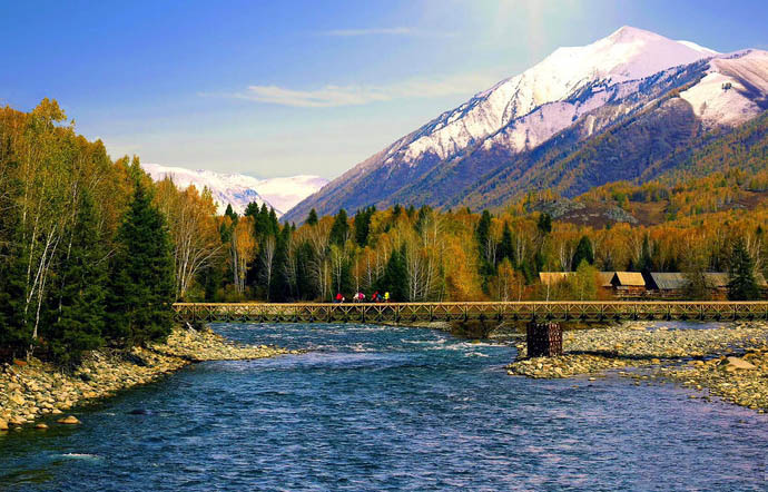 Hemu Bridge ©珍儿 / meipian Hemu Village