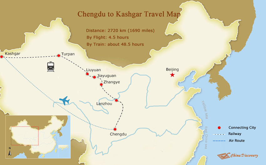 Chengdu to Kashgar