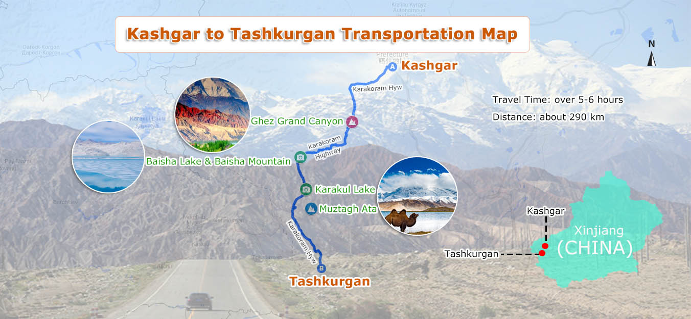 Kashgar to Tashkurgan