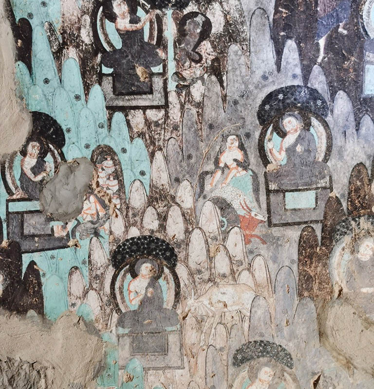 Kizil Caves - Cave No.32 ©北角山妖/Sina Weibo Silk Route Tourist Spots