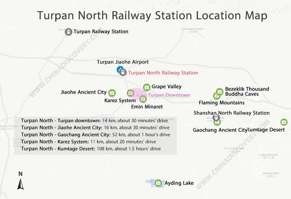 Turpan North Railway Station