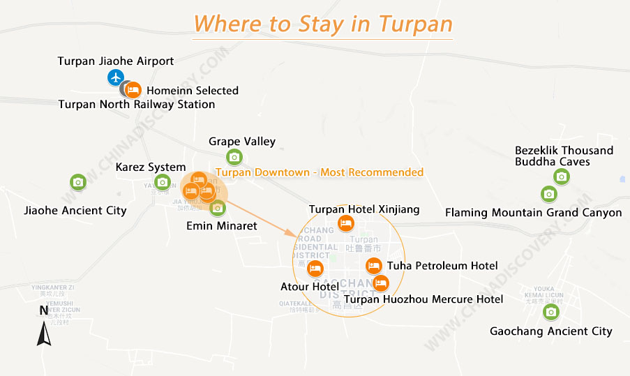 Where to Stay in Turpan