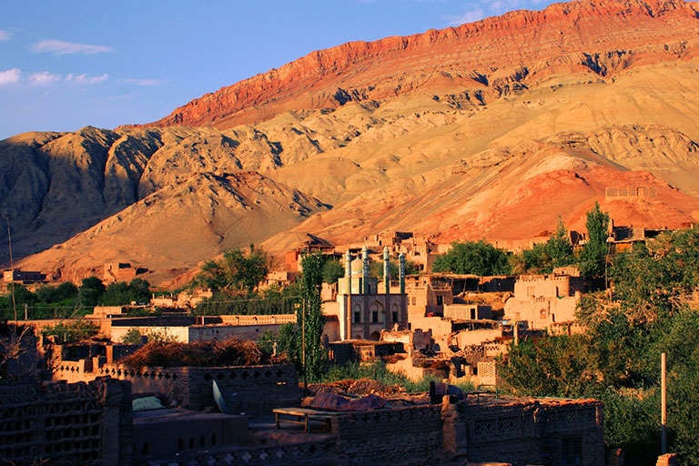 Peaceful Mazar Village in Tuyugou Valley