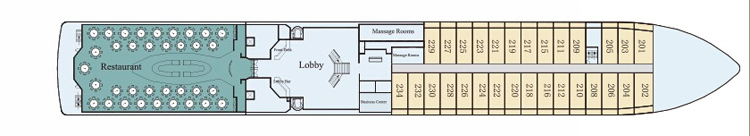 Century Sun - Upper Deck