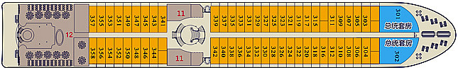 President No. 7 - Third Deck