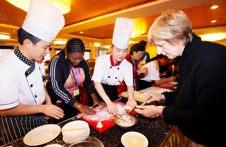 Yangtze River Cruise Activities - Make Dumplings