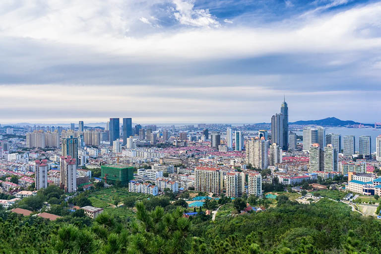 Overlook Yantai City on Yantai Mountain Things to Do in Yantai