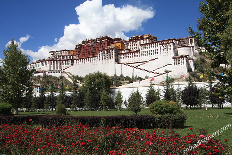 Potala Palace in Lhasa, Tibet