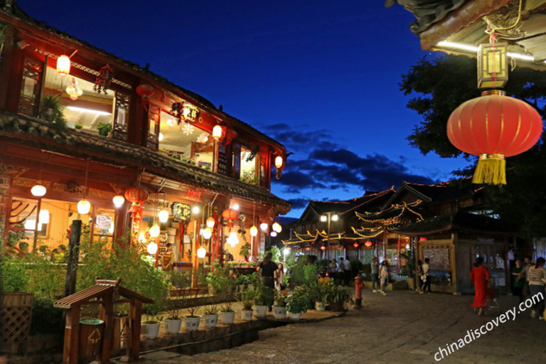 Lijiang Ancient City Night