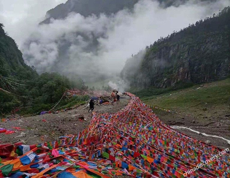 Hiking to the Sacred Waterfall