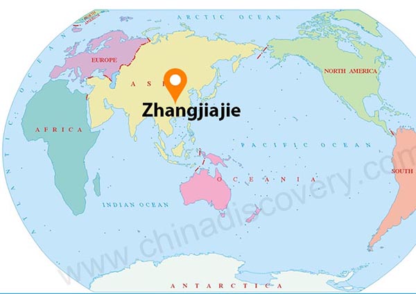 Zhangjiajie Maps