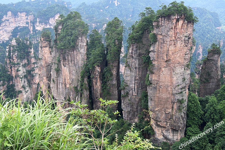 Five Finger Peak at Huangshizhai