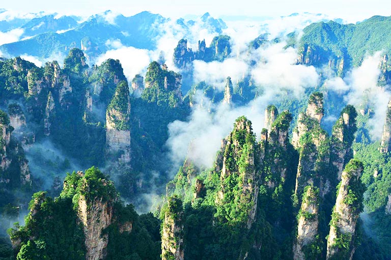 Zhangjiajie Tianzi Mountain