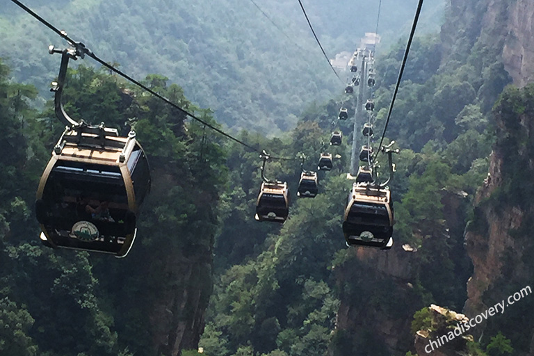 Yangjiajie Cable Car
