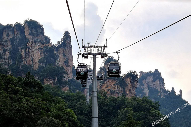 Zhangjiajie National Forest Park Cable Car