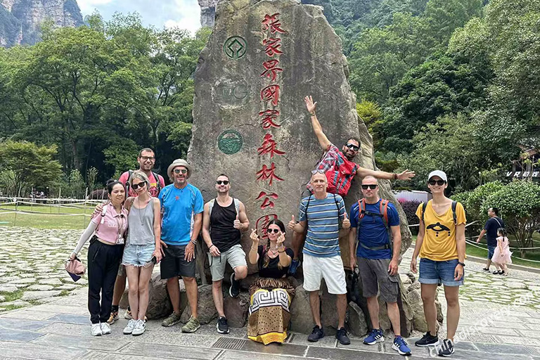 Our Customers at Zhangjiajie National Forest Park