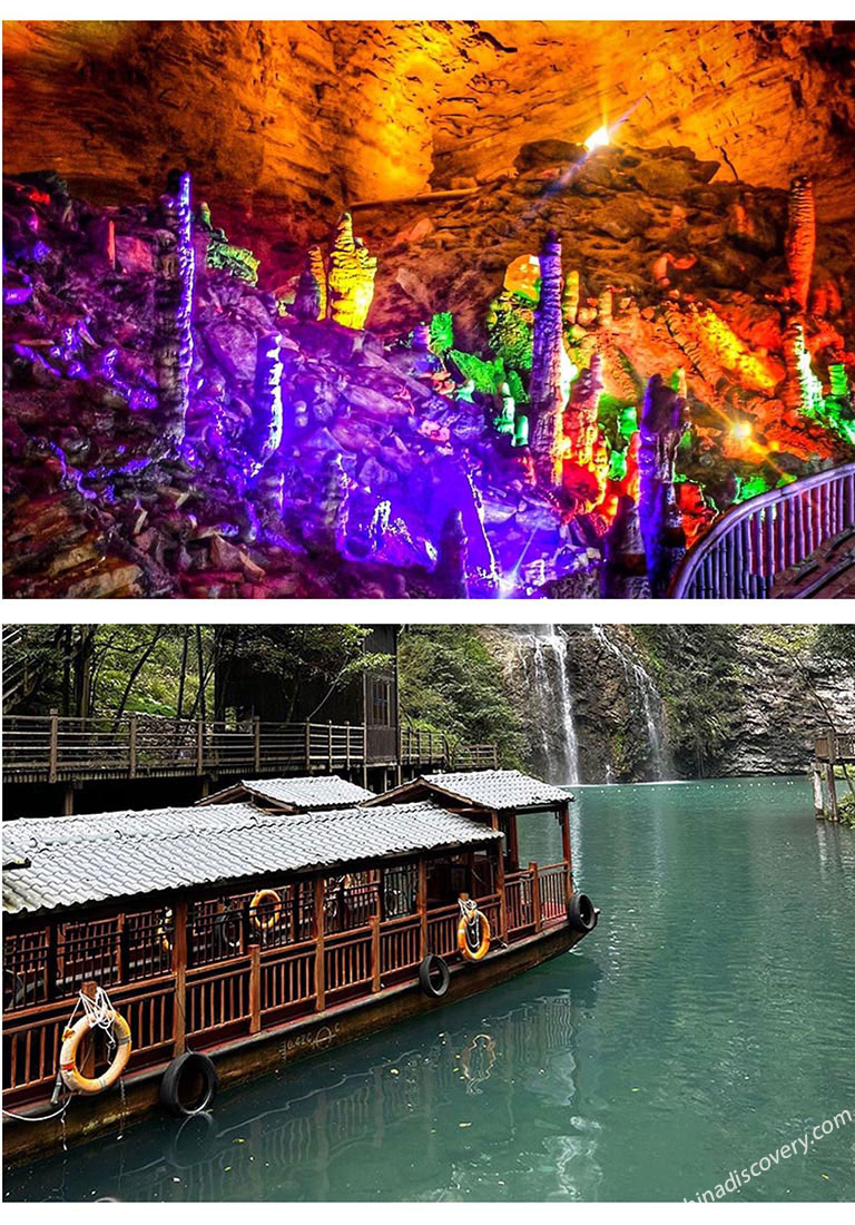 Yellow Dragon Cave & Baofeng Lake Yellow Dragon Cave & Baofeng Lake
