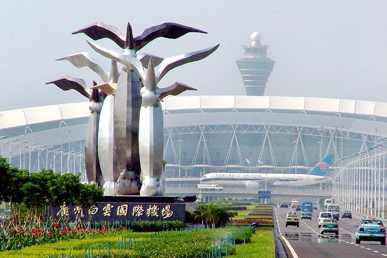 Guangzhou Baiyun International Airport Guangzhou to Zhengzhou Flight